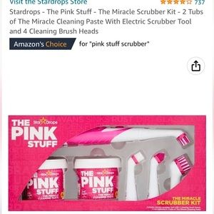 The Pink Stuff - The Miracle Scrubber Kit - 2 Tubs of The Miracle Cleaning Paste